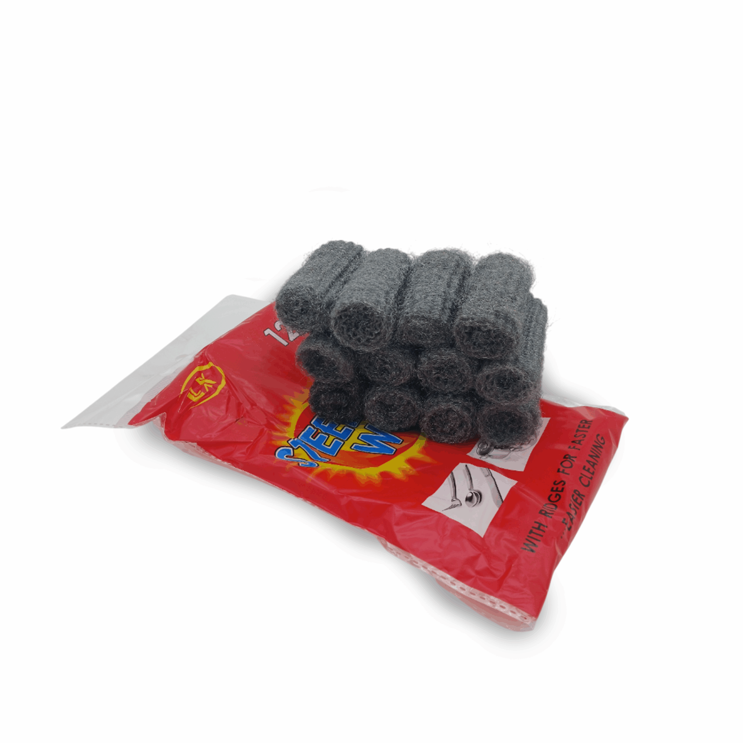 Estropajo de Lana Paquete de 12 Unidades