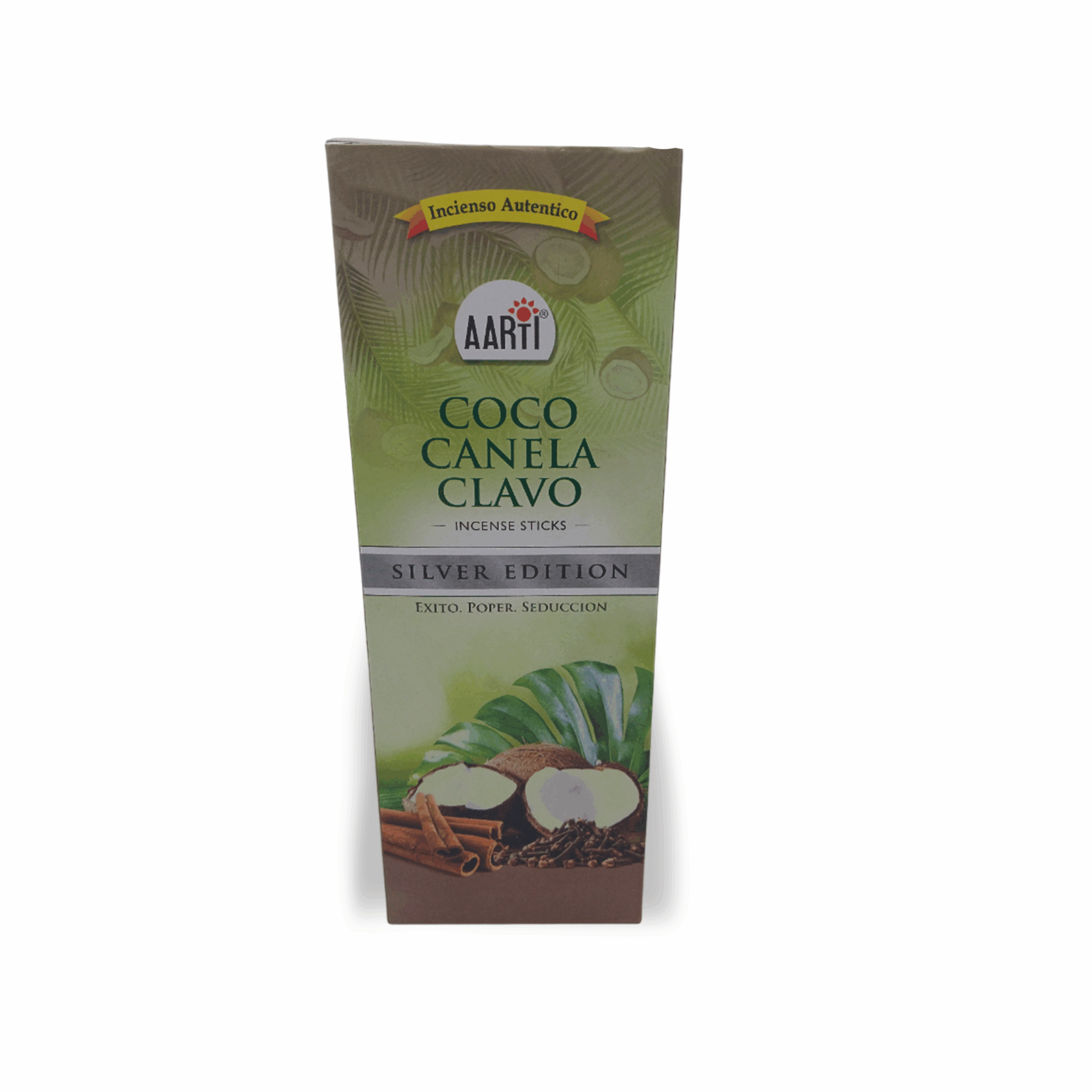 Incienso Coco Canela Clavo - Paquete de 20 unidades