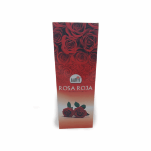 Incienso Rosa Roja – Paquete de 20 unidades