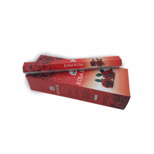 Incienso Rosa Roja – Paquete de 20 unidades