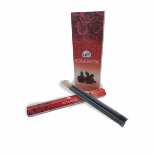 Incienso Rosa Roja – Paquete de 20 unidades
