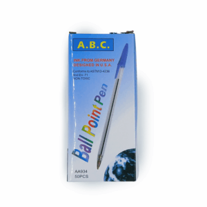 Bolígrafos ABC tinta azul