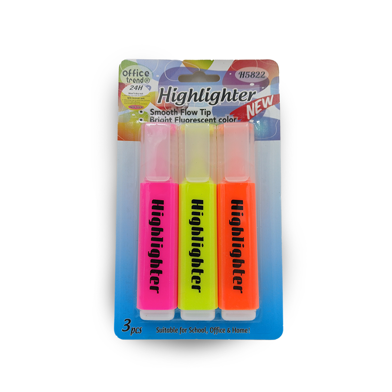 Set de Resaltadores 3 unidades